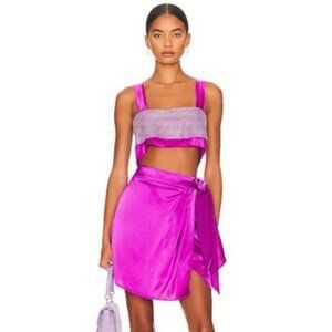 NONchalant Kyla Mini Skirt in Orchid